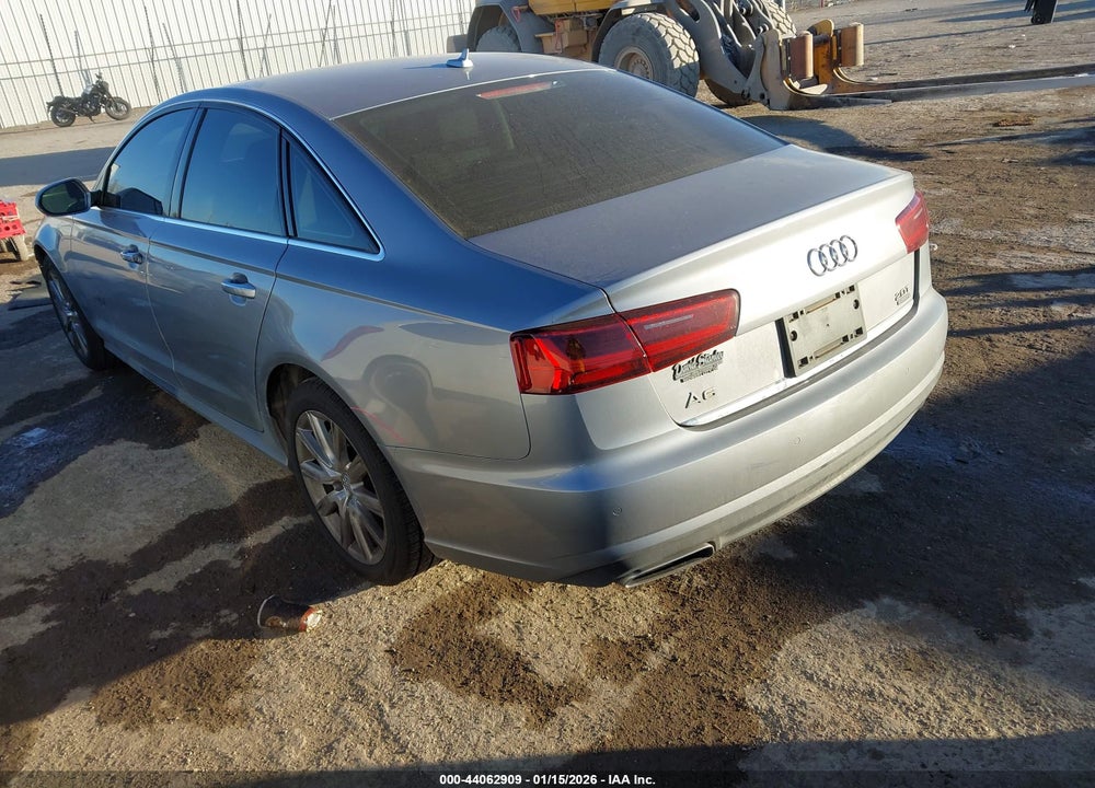 2016 AUDI A6 2.0T PREMIUM PLUS VIN: WAUGFAFC5GN014734