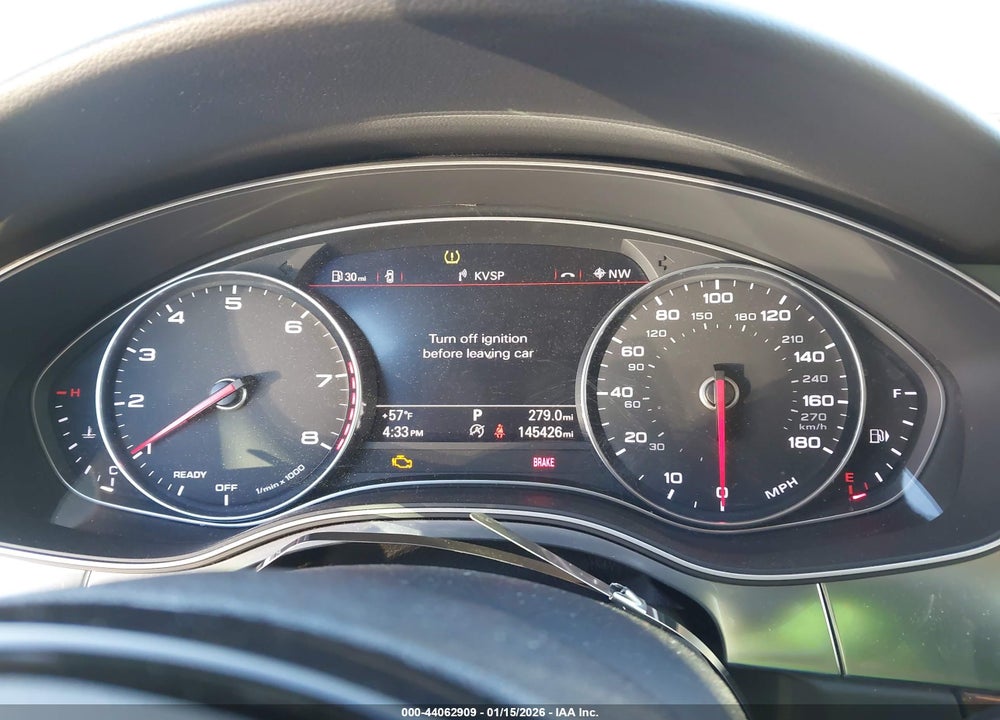 2016 AUDI A6 2.0T PREMIUM PLUS VIN: WAUGFAFC5GN014734