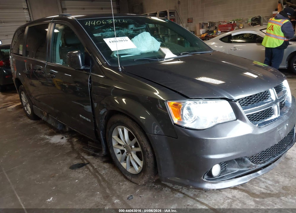 2019 DODGE GRAND CARAVAN SXT VIN: 2C4RDGCGXKR776612