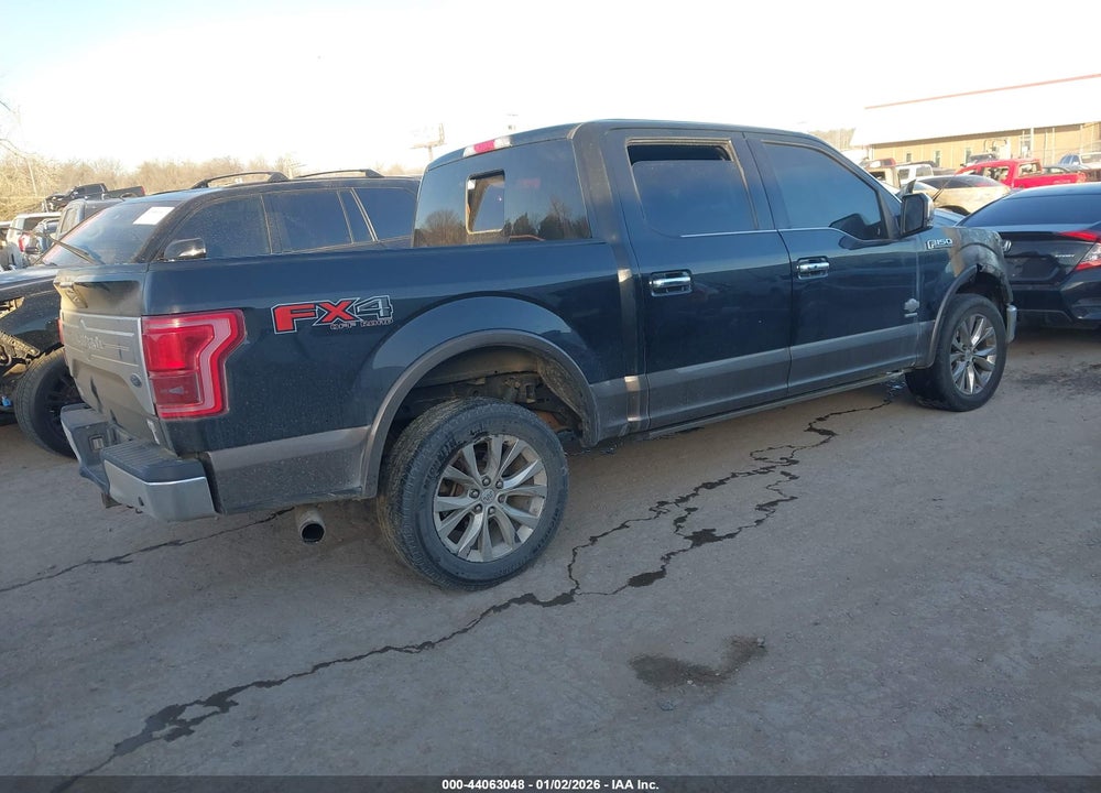 2015 FORD F-150 KING RANCH VIN: 1FTEW1EG5FFA10304