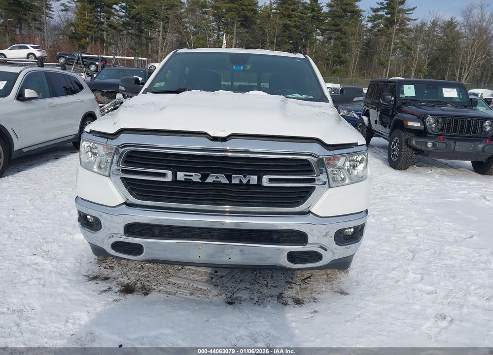2021 RAM 1500 BIG HORN  4X4 5'7 BOX VIN: 1C6SRFFT0MN788930