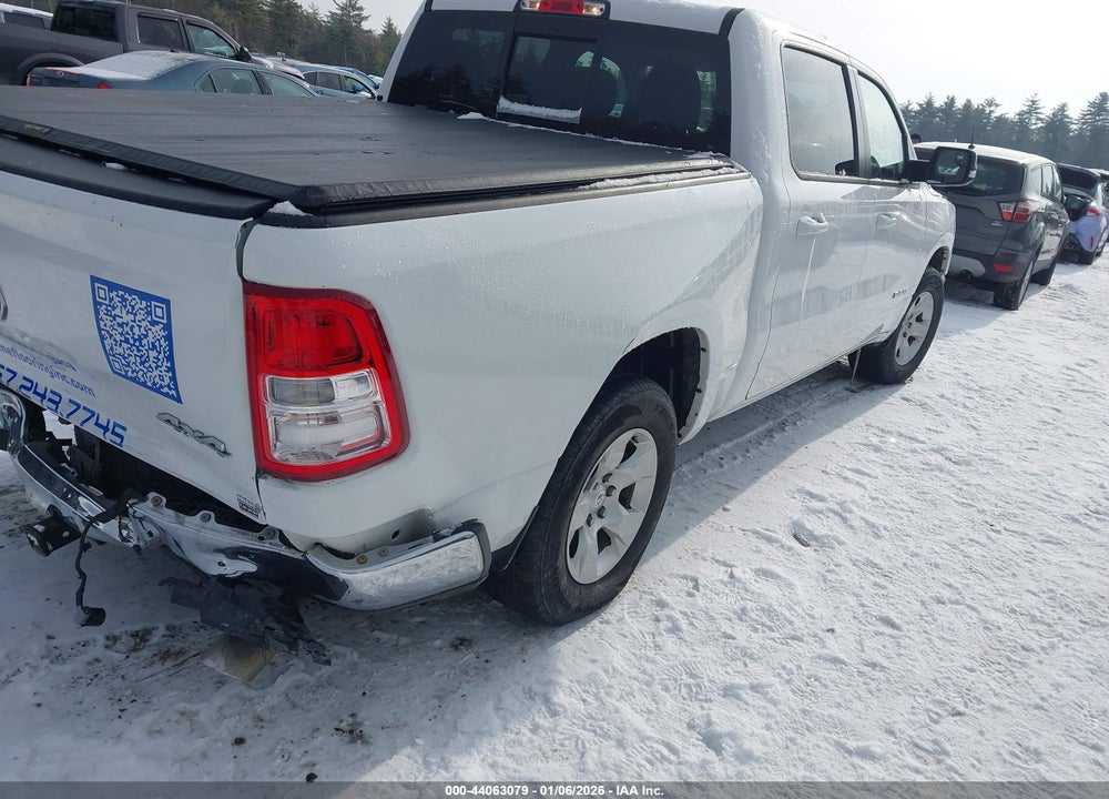 2021 RAM 1500 BIG HORN  4X4 5'7 BOX VIN: 1C6SRFFT0MN788930