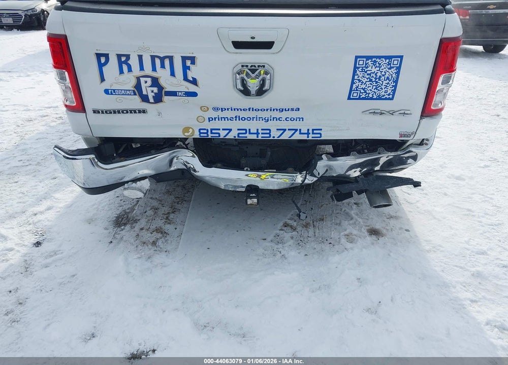 2021 RAM 1500 BIG HORN  4X4 5'7 BOX VIN: 1C6SRFFT0MN788930