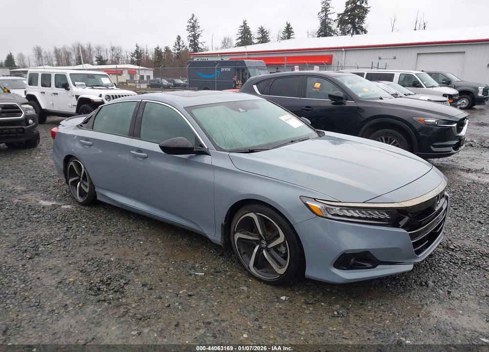 2022 HONDA ACCORD SPORT 2.0T VIN: 1HGCV2F37NA013536