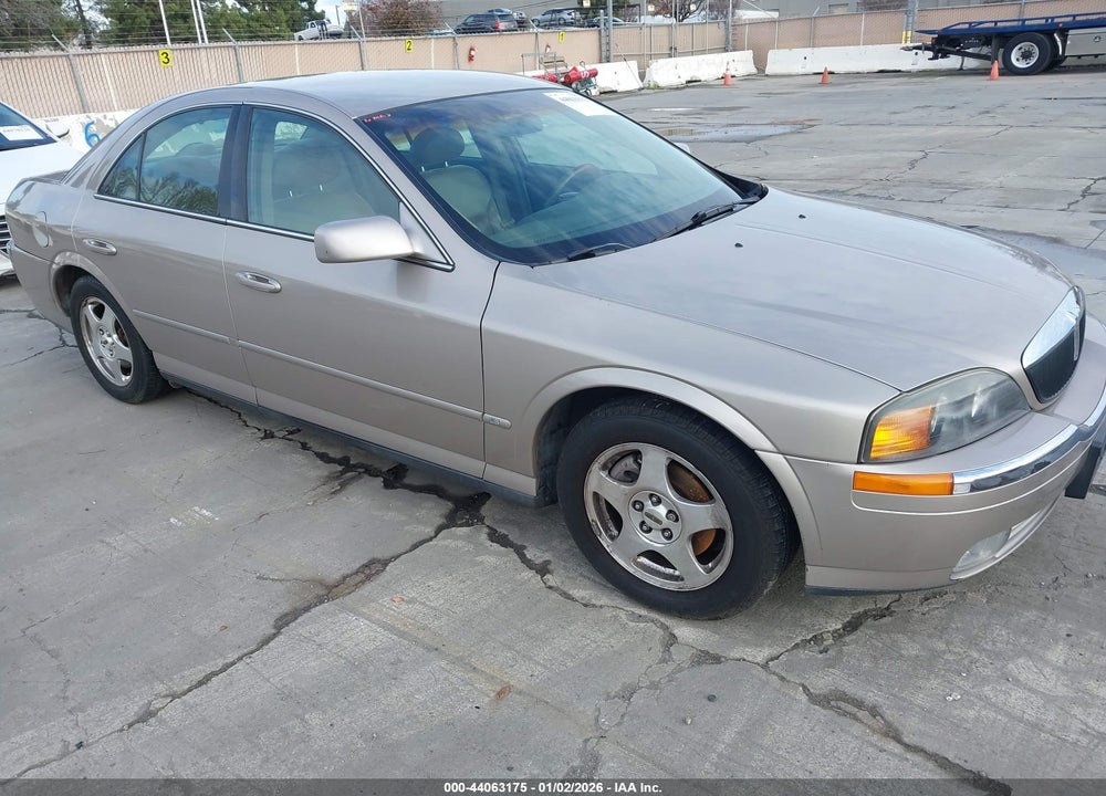 2000 LINCOLN LS V6 AUTO/V6 MANUAL VIN: 1LNHM86S9YY879733