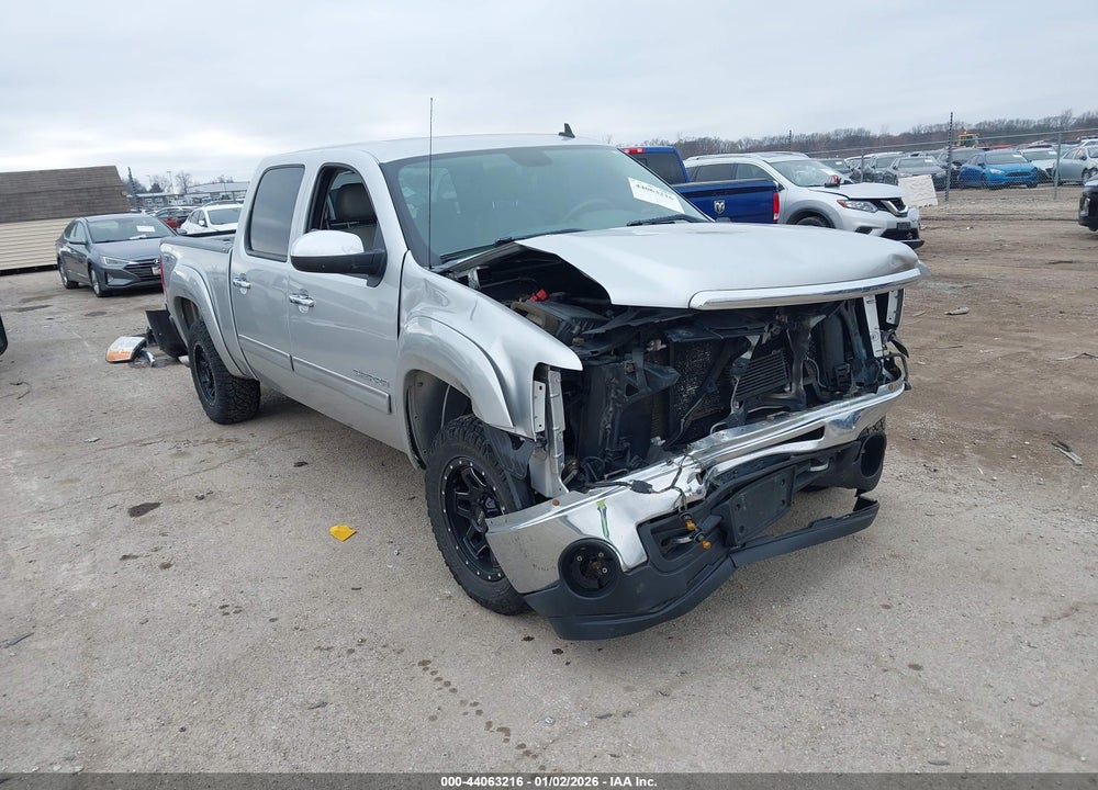 2010 GMC SIERRA 1500 SLE VIN: 3GTRKVE31AG201100