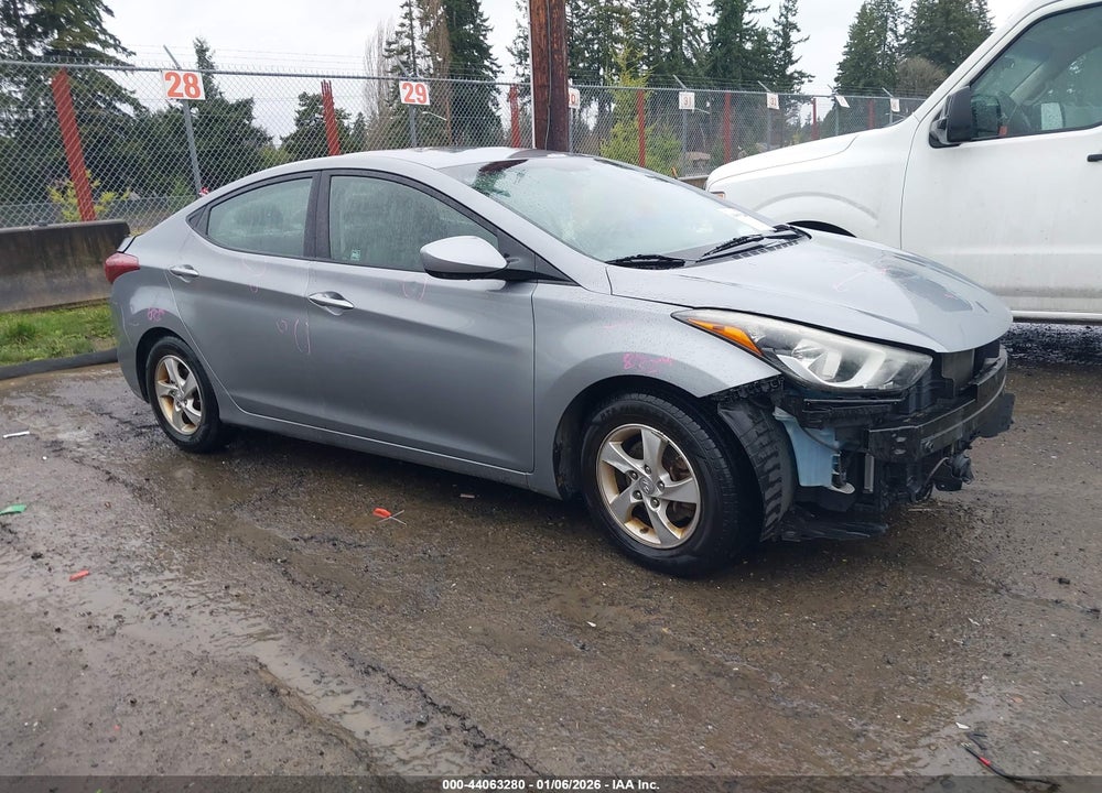 2014 HYUNDAI ELANTRA SE VIN: KMHDH4AE6EU159905