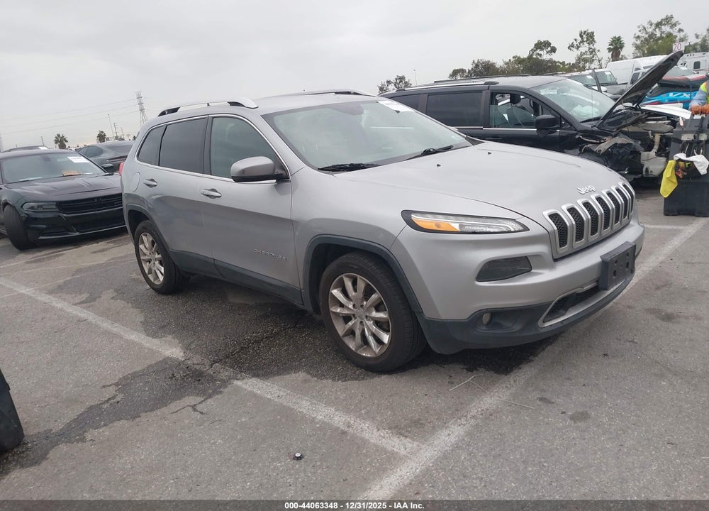 2016 JEEP CHEROKEE LIMITED VIN: 1C4PJLDB5GW342172