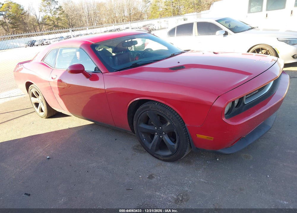 2013 DODGE CHALLENGER SXT PLUS VIN: 2C3CDYAG9DH629337