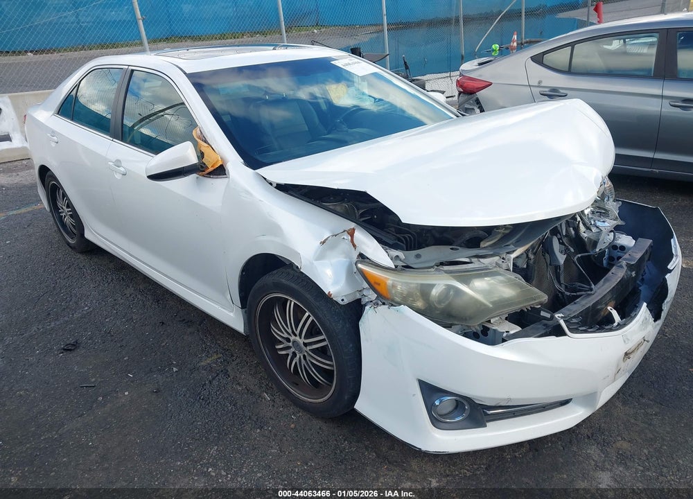2012 TOYOTA CAMRY SE LIMITED EDITION VIN: 4T1BF1FK4CU626195