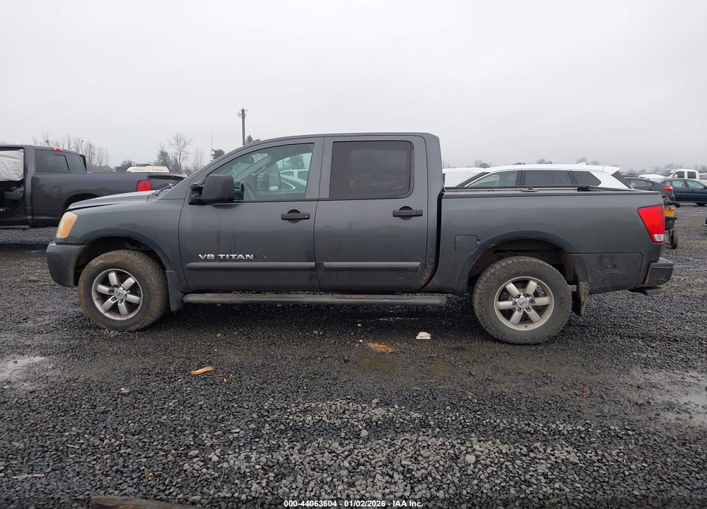 2012 NISSAN TITAN PRO-4X VIN: 1N6AA0EC8CN308154