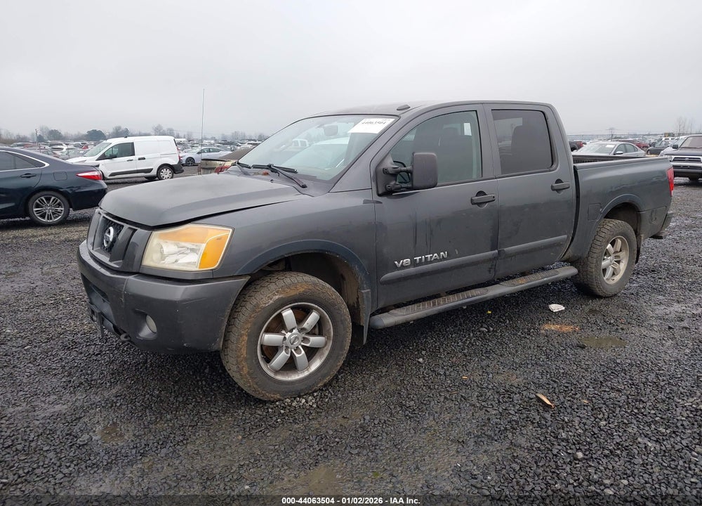 2012 NISSAN TITAN PRO-4X VIN: 1N6AA0EC8CN308154