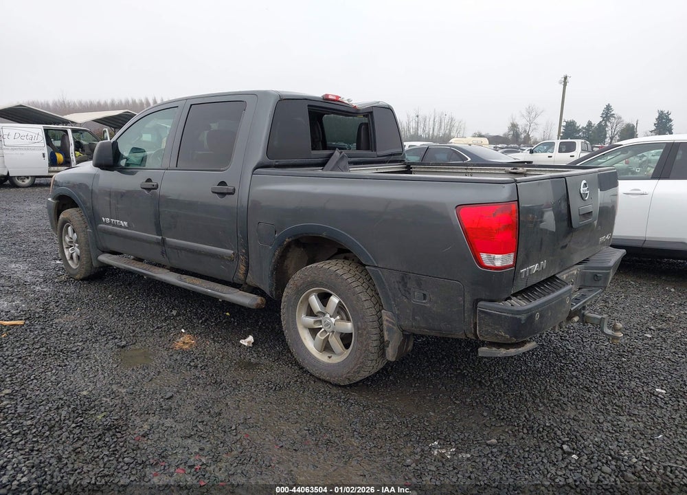 2012 NISSAN TITAN PRO-4X VIN: 1N6AA0EC8CN308154