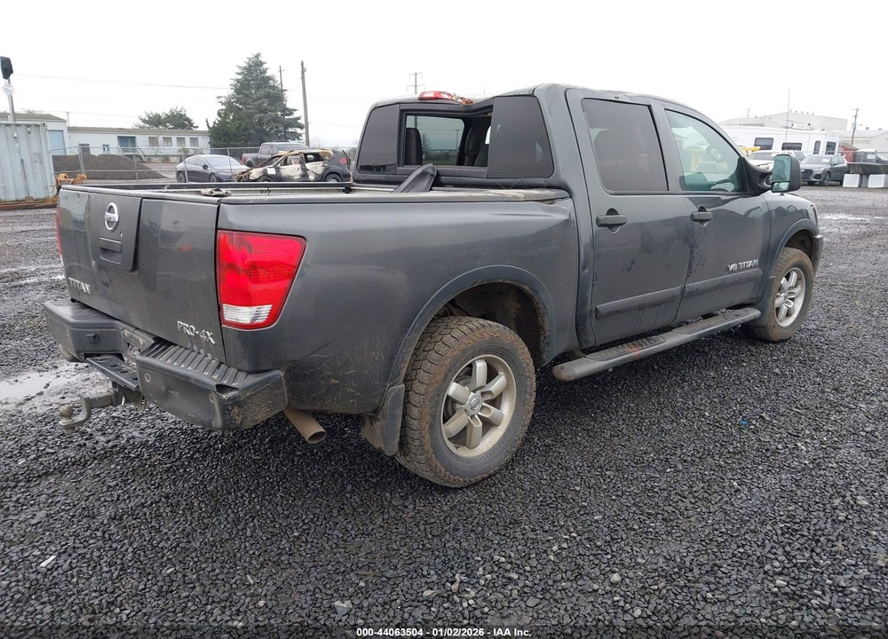2012 NISSAN TITAN PRO-4X VIN: 1N6AA0EC8CN308154