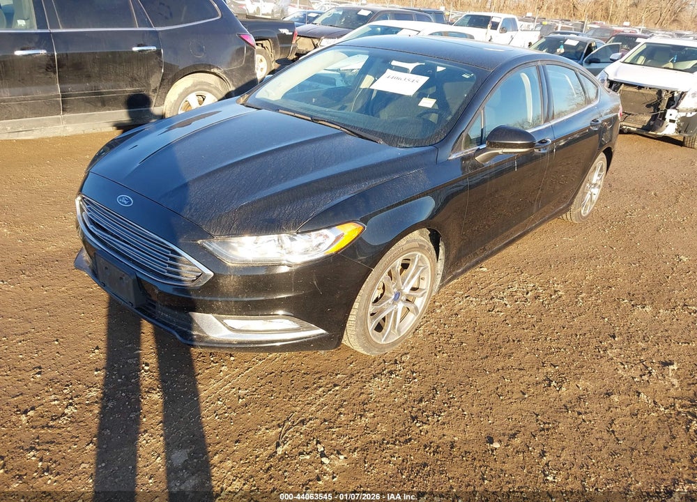2017 FORD FUSION S VIN: 3FA6P0G74HR108521