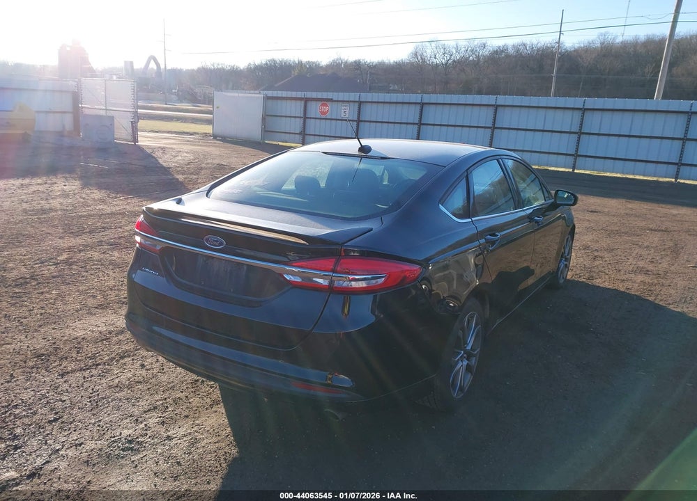 2017 FORD FUSION S VIN: 3FA6P0G74HR108521