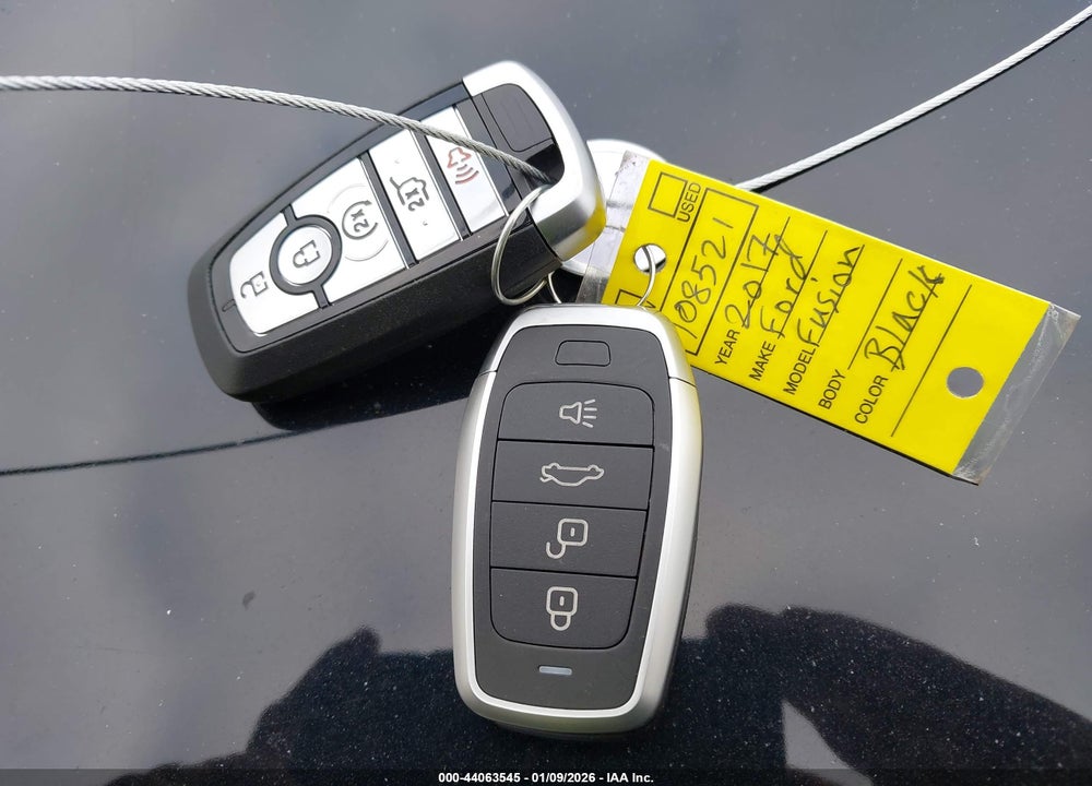2017 FORD FUSION S VIN: 3FA6P0G74HR108521