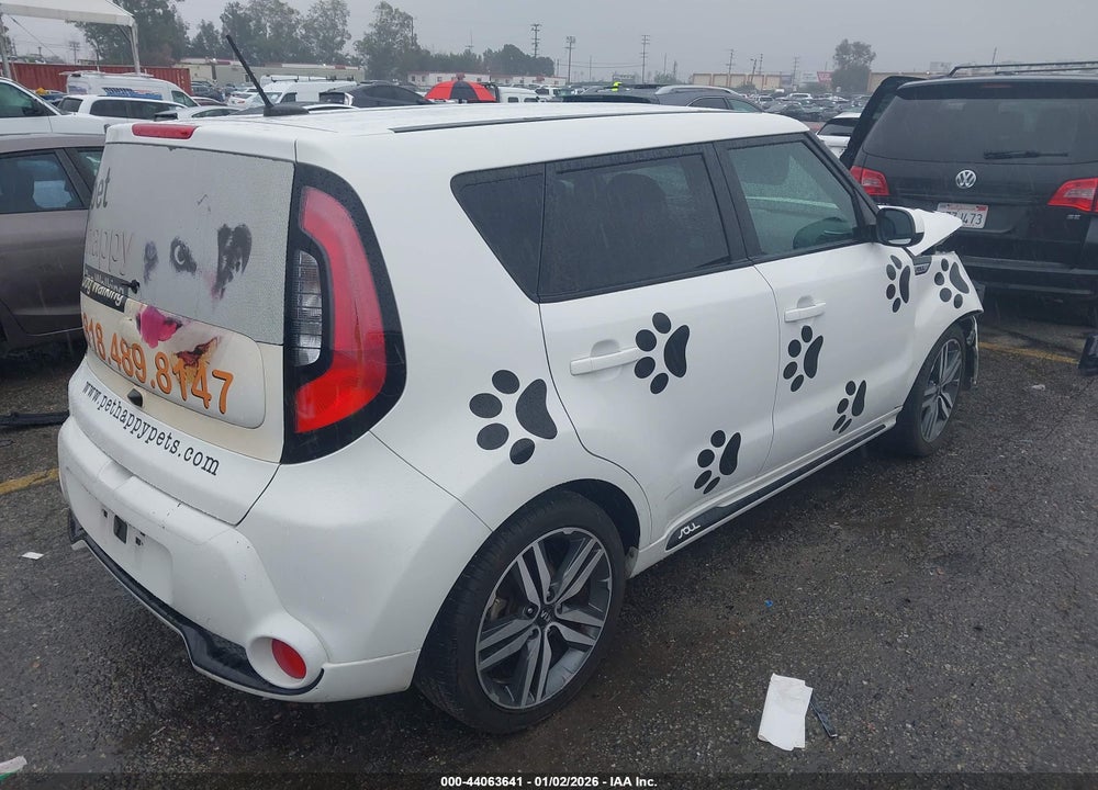 2016 KIA SOUL + VIN: KNDJP3A58G7385546