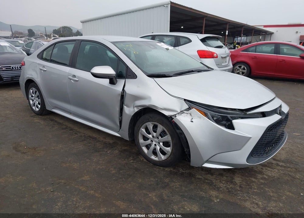 2021 TOYOTA COROLLA LE VIN: 5YFEPMAE8MP171786