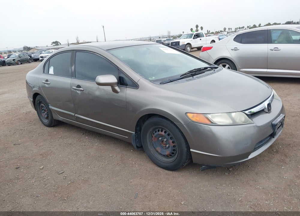 2008 HONDA CIVIC LX VIN: 2HGFA16568H352332