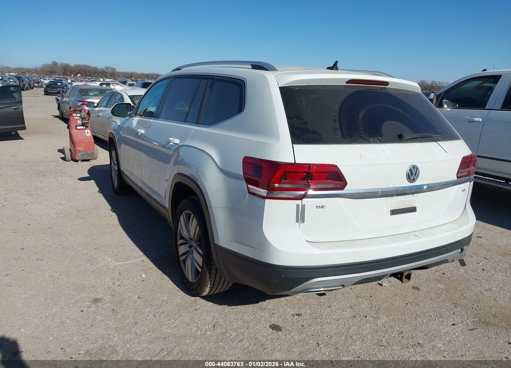 2019 VOLKSWAGEN ATLAS 3.6L V6 SE W/TECHNOLOGY VIN: 1V2WR2CAXKC524658