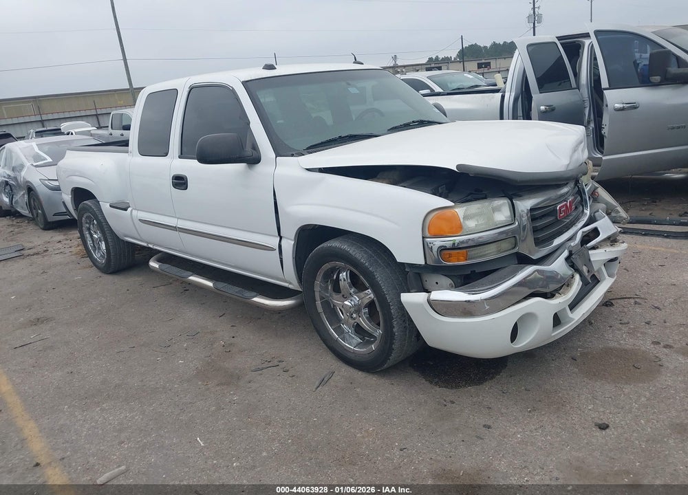 2004 GMC SIERRA 1500 SLE VIN: 1GTEC19T64Z236377