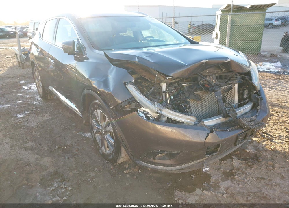 2016 NISSAN MURANO SL VIN: 5N1AZ2MH1GN146843