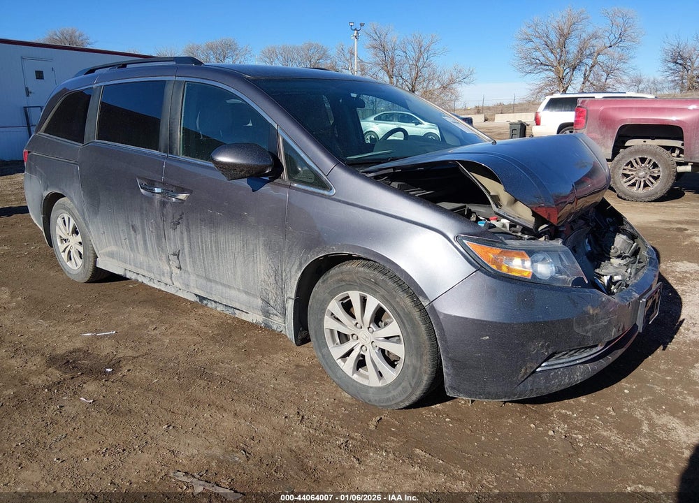 2016 HONDA ODYSSEY SE VIN: 5FNRL5H38GB016811