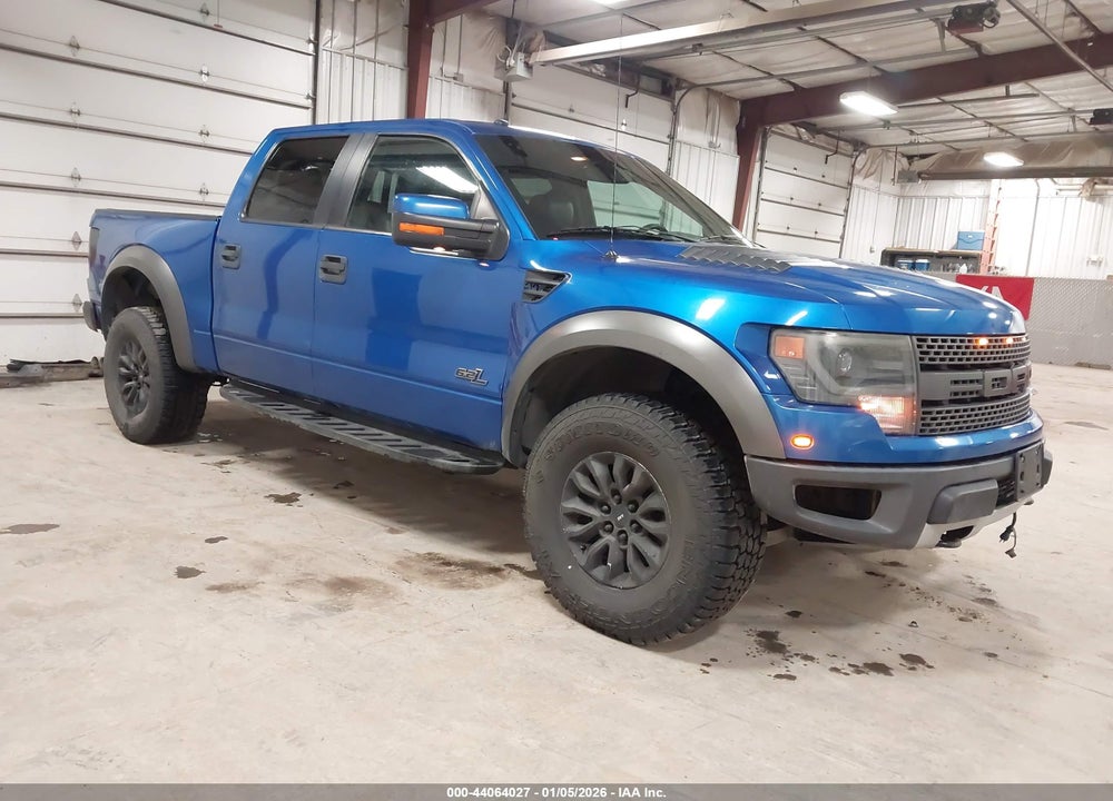 2013 FORD F-150 SVT RAPTOR VIN: 1FTFW1R68DFA92127