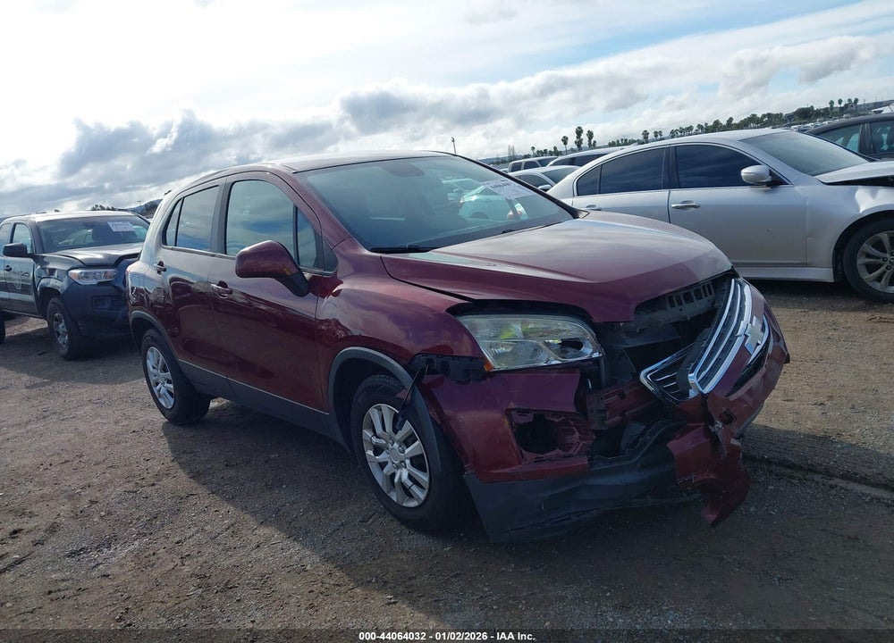 2016 CHEVROLET TRAX 1LS VIN: 3GNCJKSB4GL269790