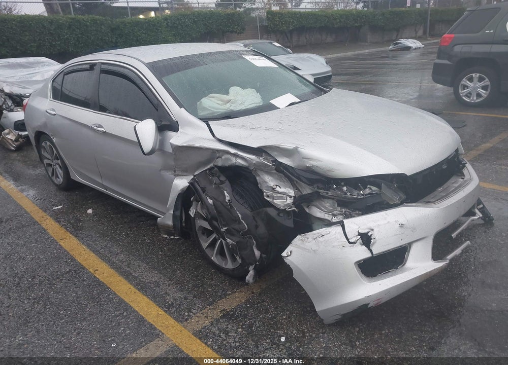 2014 HONDA ACCORD SPORT VIN: 1HGCR2F52EA096928