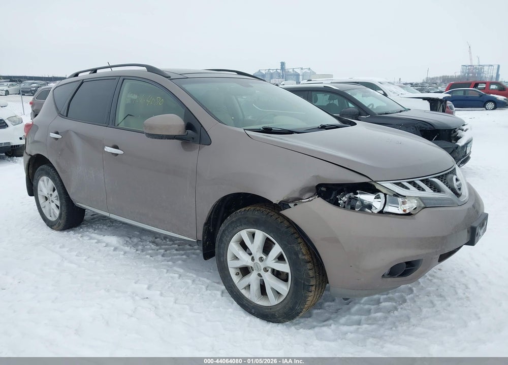 2014 NISSAN MURANO SL VIN: JN8AZ1MU5EW410007