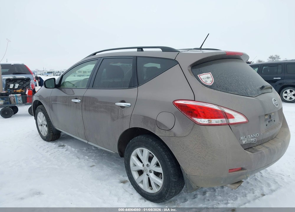 2014 NISSAN MURANO SL VIN: JN8AZ1MU5EW410007