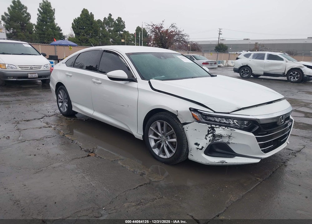 2021 HONDA ACCORD LX VIN: 1HGCV1F11MA064585