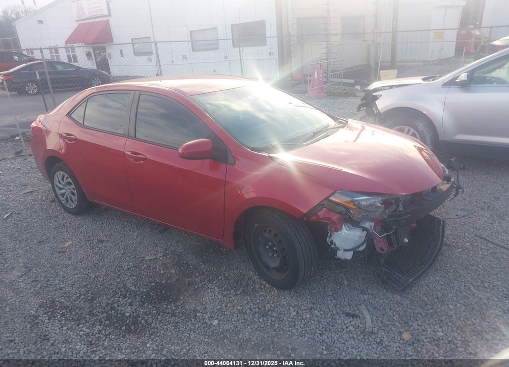 2018 TOYOTA COROLLA LE VIN: 2T1BURHE9JC011989