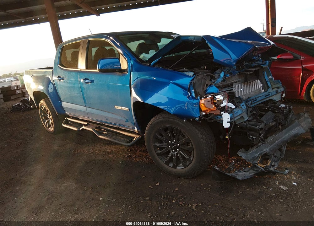 2022 GMC CANYON 2WD  SHORT BOX ELEVATION VIN: 1GTG5CEN6N1232027