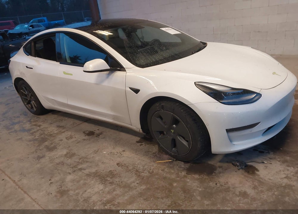 2022 TESLA MODEL 3 LONG RANGE DUAL MOTOR ALL-WHEEL DRIVE VIN: 5YJ3E1EB3NF240747