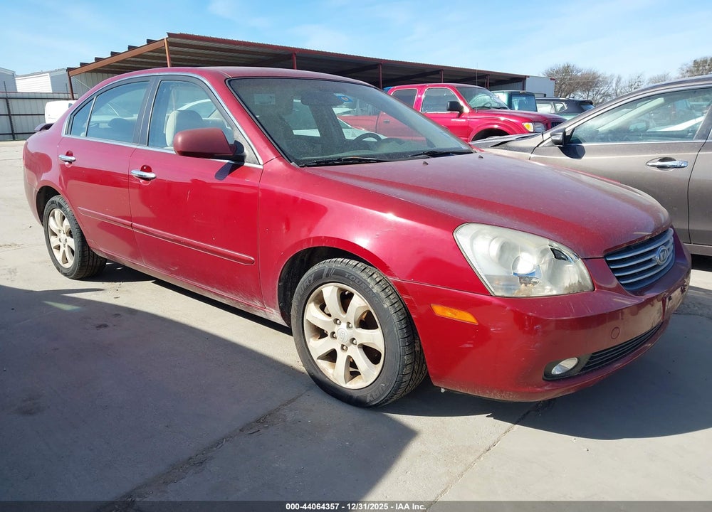 2007 KIA OPTIMA EX V6 VIN: KNAGE124X75125474