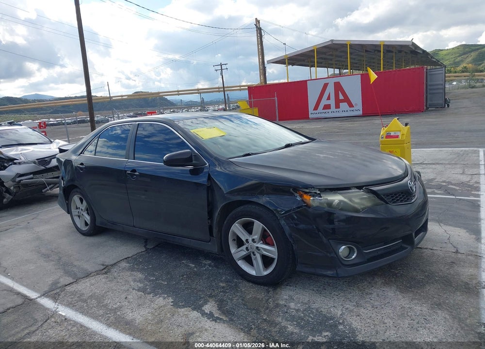 2012 TOYOTA CAMRY SE VIN: 4T1BF1FK0CU095433