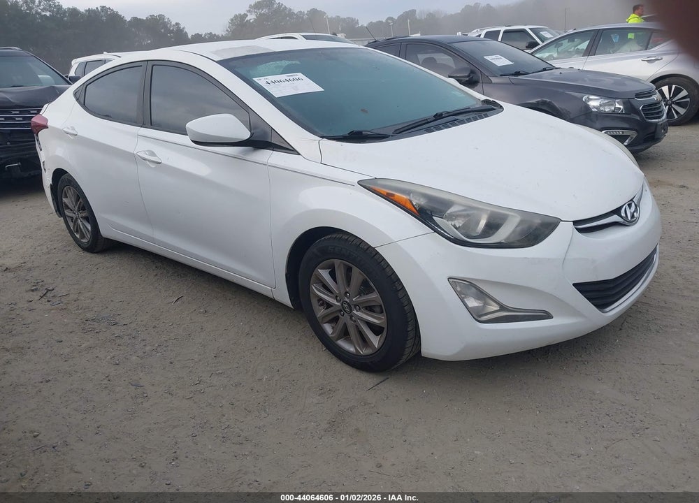 2014 HYUNDAI ELANTRA SE VIN: 5NPDH4AE2EH506838