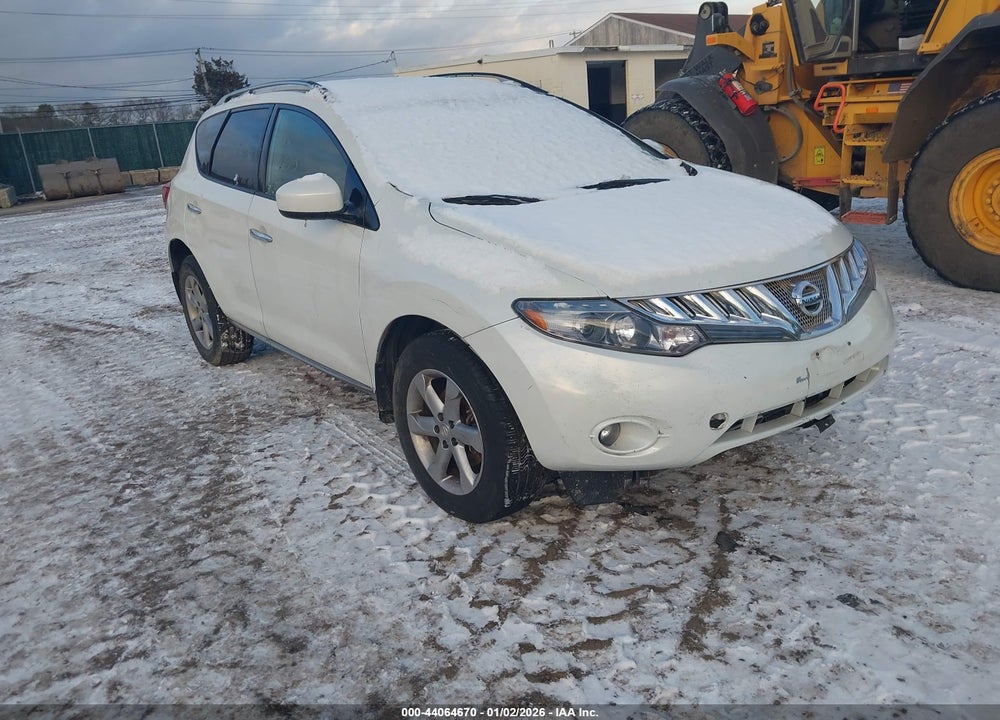 2009 NISSAN MURANO SL VIN: JN8AZ18W39W209370