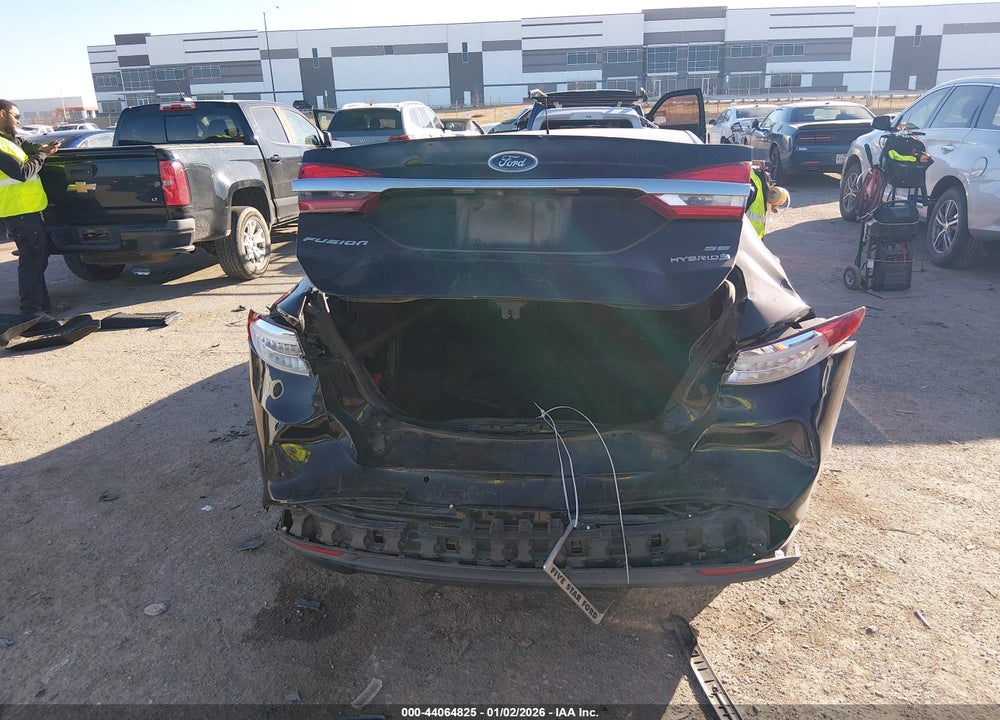 2018 FORD FUSION HYBRID SE VIN: 3FA6P0LU3JR243314
