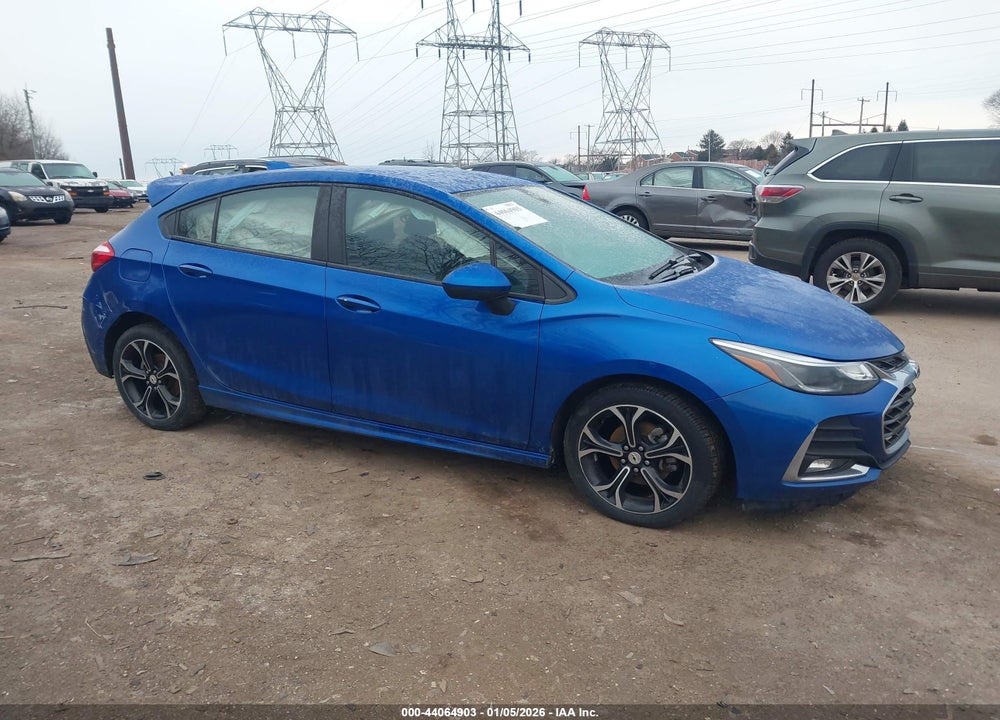 2019 CHEVROLET CRUZE LT VIN: 3G1BE6SM9KS595447