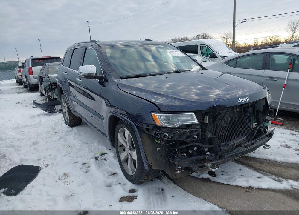 2016 JEEP GRAND CHEROKEE OVERLAND VIN: 1C4RJFCGXGC337767