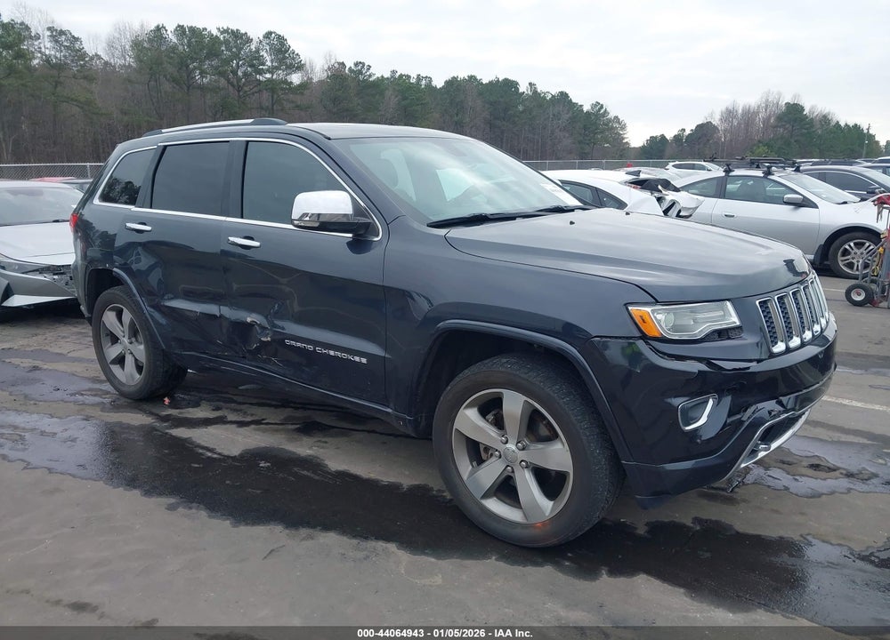 2015 JEEP GRAND CHEROKEE OVERLAND VIN: 1C4RJFCG9FC166508