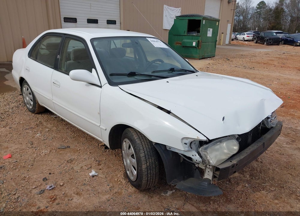 2002 TOYOTA COROLLA LE VIN: 2T1BR12E42C538545