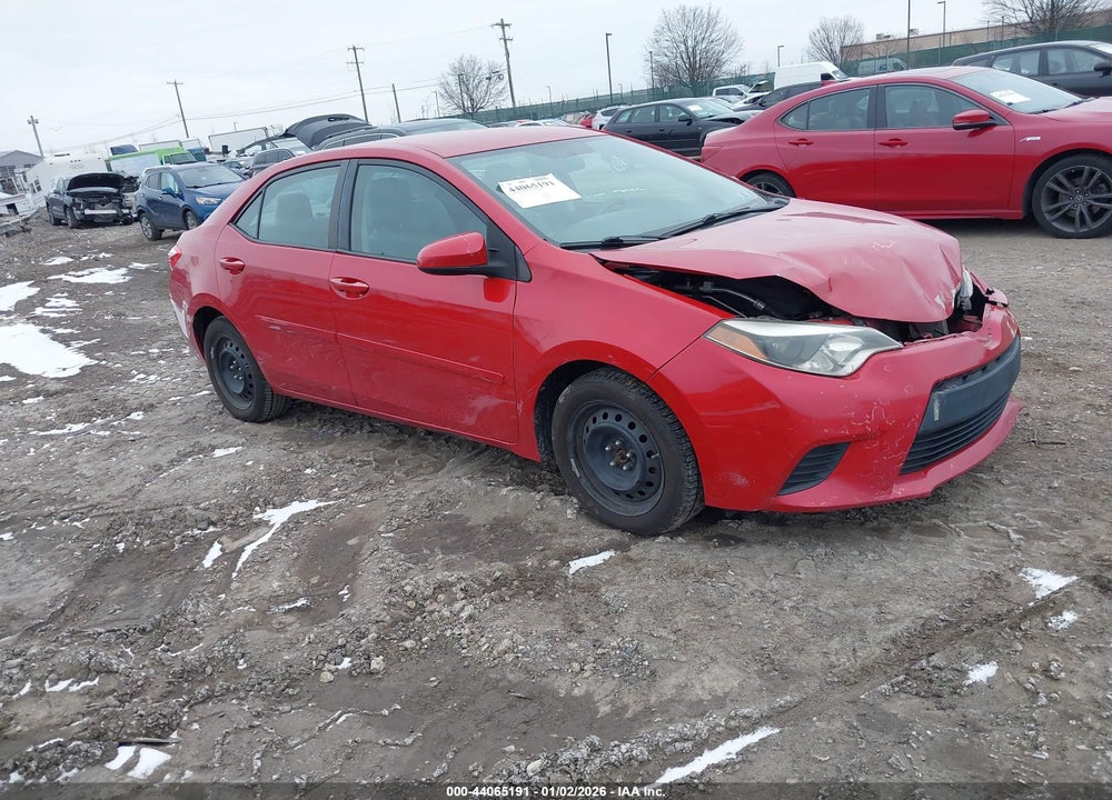 2014 TOYOTA COROLLA LE VIN: 2T1BURHE7EC050912