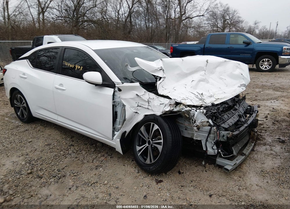 2022 NISSAN SENTRA SV XTRONIC CVT VIN: 3N1AB8CV2NY248755