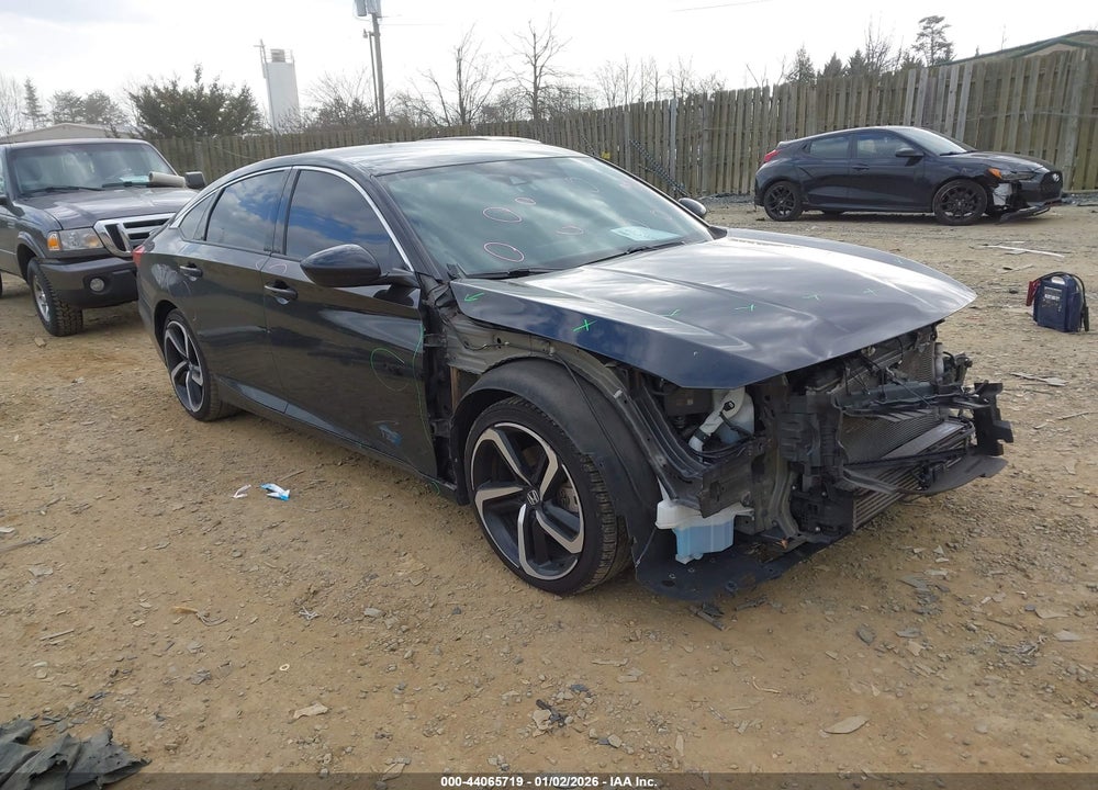2021 HONDA ACCORD SPORT VIN: 1HGCV1F30MA091732