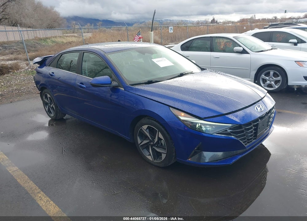 2021 HYUNDAI ELANTRA LIMITED VIN: 5NPLP4AG6MH018331